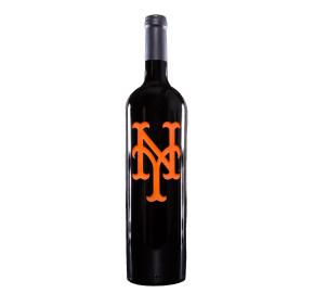 MLB Club Series - New York Mets - Etched Bottle Red Blend label