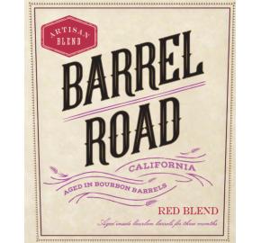 Barrel Road Red Blend label