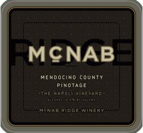 McNab Ridge - Pinotage label