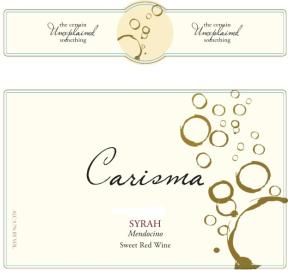 Carisma - Syrah label