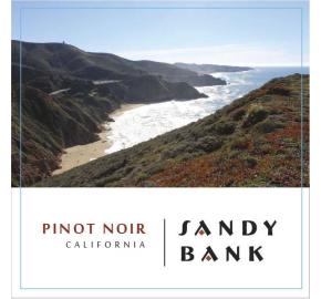 Sandy Bank - Pinot Noir label
