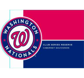 MLB Club Series - Washington Nationals - Cabernet Sauvingnon label