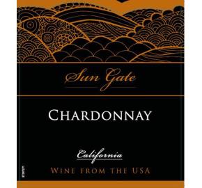 Sun Gate - Chardonnay label