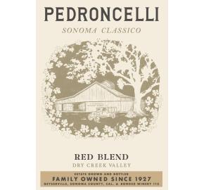 Pedroncelli - Sonoma Classico label