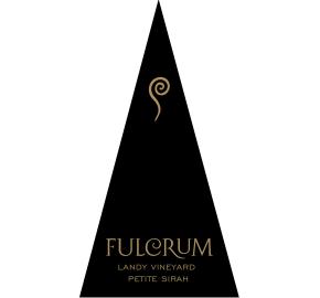 Fulcrum - Petite Sirah - Landy Vineyard label