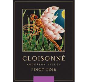 Cloisonne Pinot Noir Anderson Valley label
