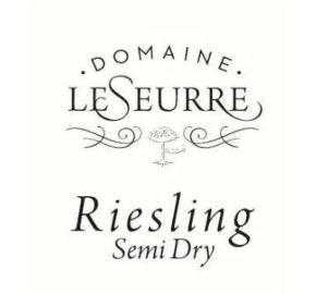 Domaine Le Seurre - Semi Dry Riesling label