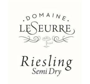 Domaine Le Seurre - Semi Dry Riesling label