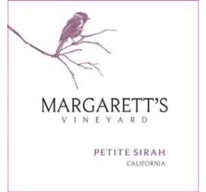 Margarett's Vineyard - Sirah label