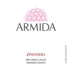 Armida - Zinfandel - Dry Creek Valley  label