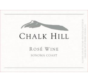 Chalk Hill - Rose Wine label