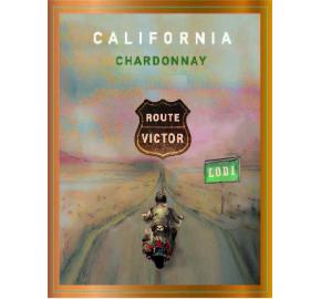 Route Victor - California - Chardonnay label