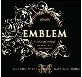 Emblem - Chardonnay Rodgers Creek Petaluma label