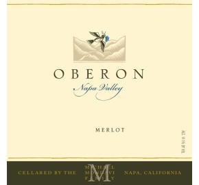 Oberon - Merlot label