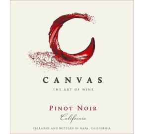 Canvas - Pinot Noir label