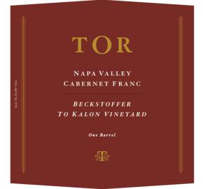 TOR - Cabernet Sauvignon - Beckstoffer to Kalon Vineyard label
