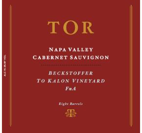 TOR - Cabernet Sauvignon - Beckstoffer to Kalon Vineyard label