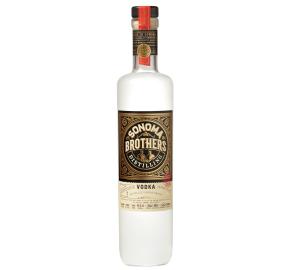 Sonoma Brothers - Small Batch Distilled Vodka label