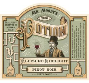 Mr. Moody's Potion - Pinot Noir label