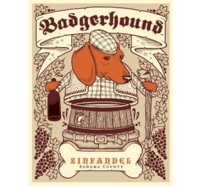 Badgerhound - Zinfandel label
