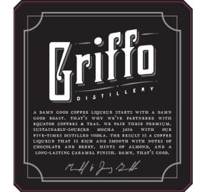 Griffo - Cold Brew Coffee Liqueur label