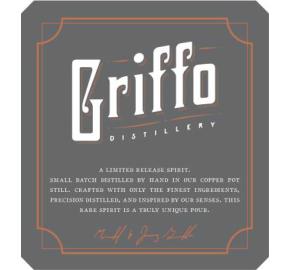 Griffo - Barrel Aged Gin label