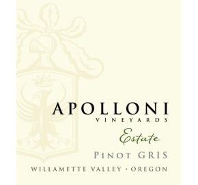 Apolloni Vineyard - Pinot Gris label
