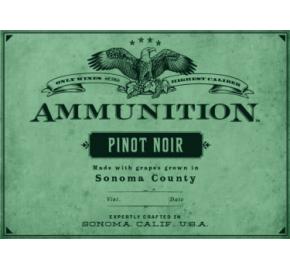 Ammunition - Pinot Noir label