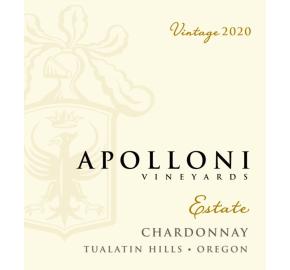 Apolloni Vineyard - Chardonnay Estate  label