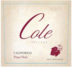 Cole Cellars - Pinot Noir label
