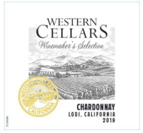 Western Cellars - Chardonnay label
