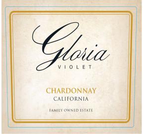 Gloria Violet - Chardonnay label