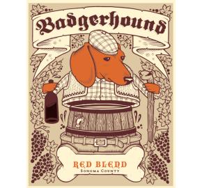 Badgerhound - Red Blend label