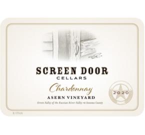 Screen Door Cellars - Chardonnay label