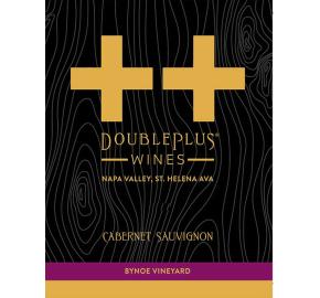 Double Plus Wines - Cabernet Sauvignon label