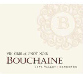 Bouchaine Vin Gris of Pinot Noir label