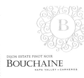 Bouchaine - Pinot Noir Estate- Dijon Clone label