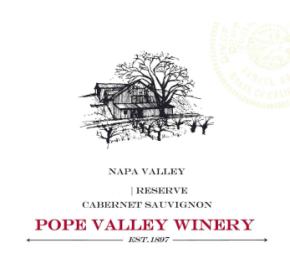 Pope Valley Winery - Cabernet Sauvignon Reserve - Napa label