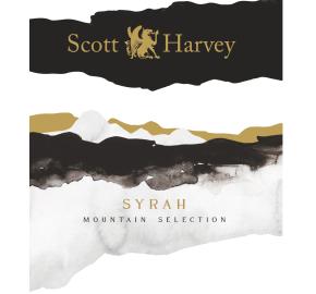 Scott Harvey - Syrah - Mountain Selection label