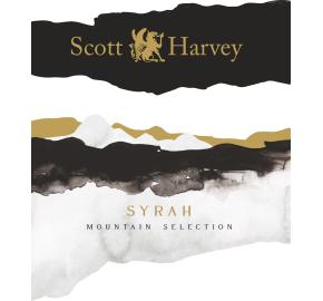Scott Harvey - Syrah - Mountain Selection label