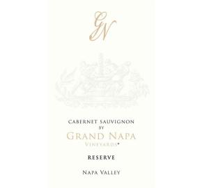 Grand Napa Vineyards - Cabernet Sauvignon Reserve  label