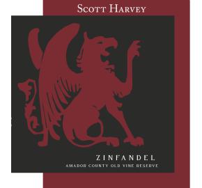 Scott Harvey - Zinfandel - Old Vines Reserve label