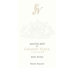 Grand Napa Vineyards - Red Wine Master Red label