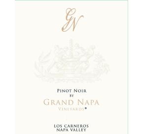 Grand Napa Vineyards - Pinot Noir label