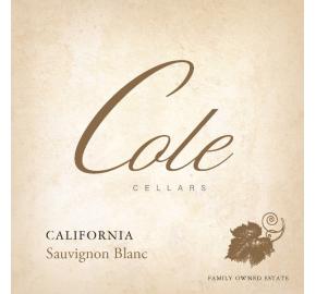 Cole Cellars - Sauvignon Blanc label