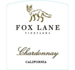 Fox Lane - Chardonnay label