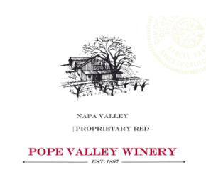 Pope Valley Winery - Proprietary Red label
