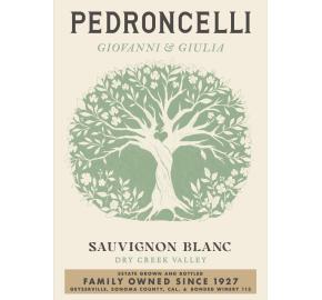 Pedroncelli - Sauvignon Blanc - Giovanni & Giulia label
