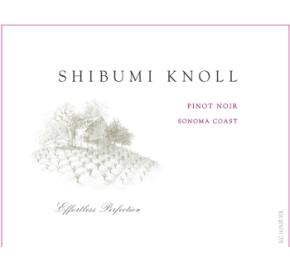 Shibumi Knoll - Pinot Noir label