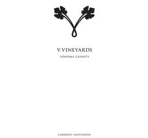 V. Vineyards Cabernet Sauvignon Estate label